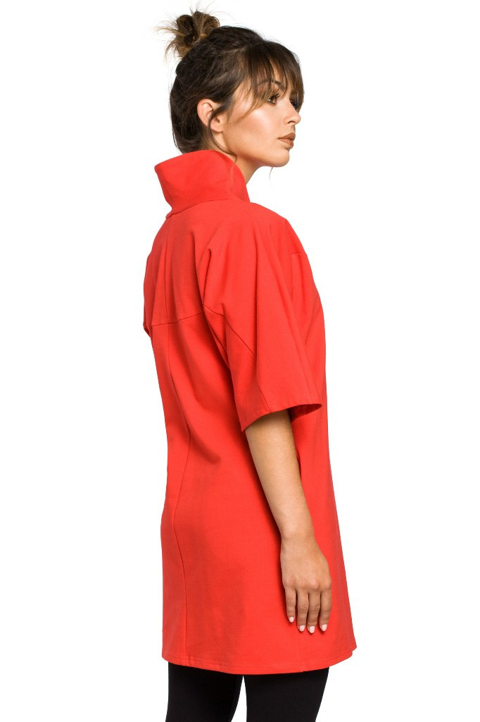 Tunika mini - Kimono - czerwona